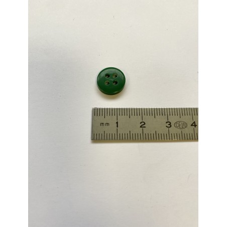 Bouton vert 4 trous 12 mm Bouton vert 4 trous 12 mm