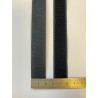 Bande auto-agrippante noire 20 mm