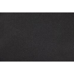 Tissu 2016 FRJUS004, Sergé majoritaire coton, 250g/m², Noir