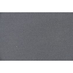 Tissu TEREDO, Sergé majoritaire polyester, 195g/m², Gris