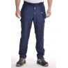 Pantalon multipoches marine