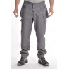 Pantalon gris multipoches coton / polyester