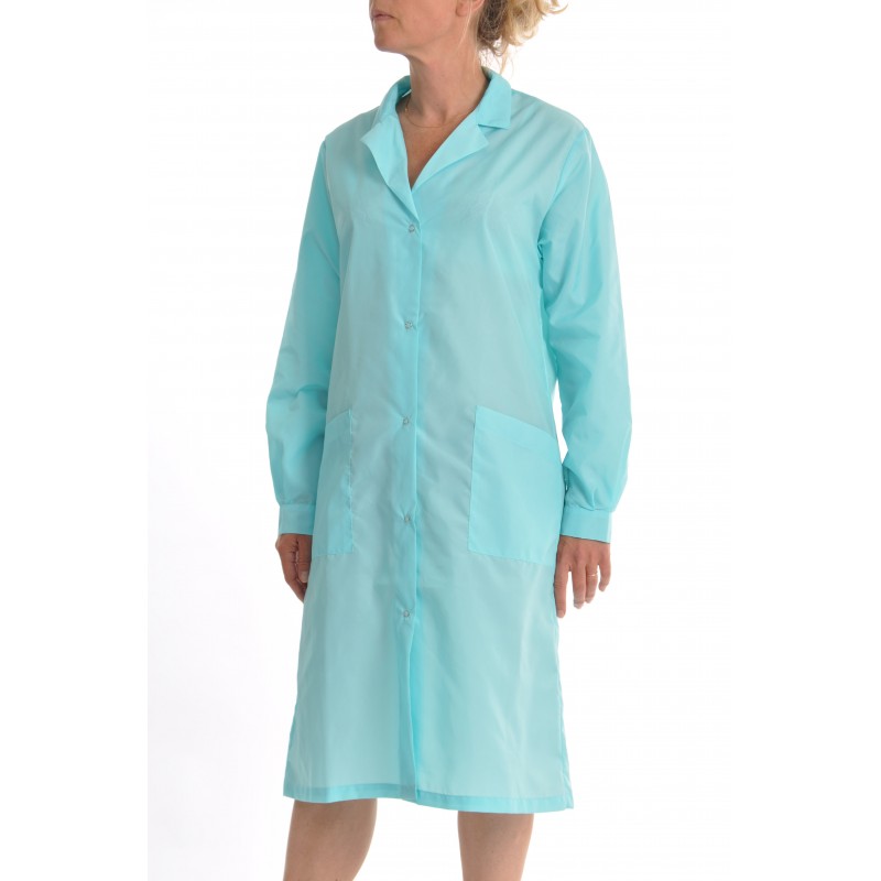 Blouse Classique en nylon turquoise