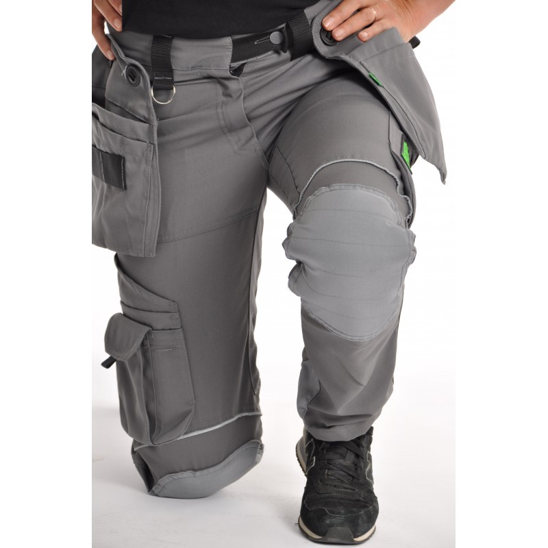 Pantalon de travail avec genouillere fixe deals