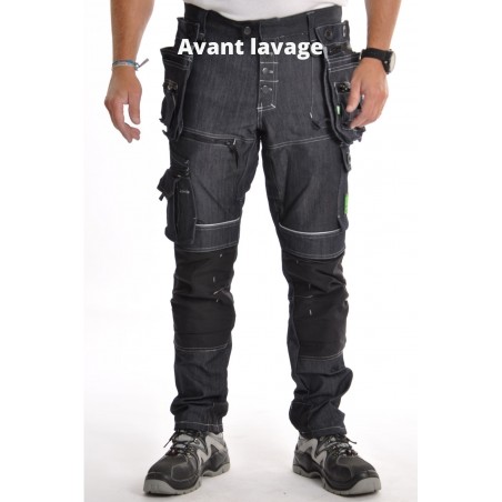 Pantalon de travail - homme - poches genouillères