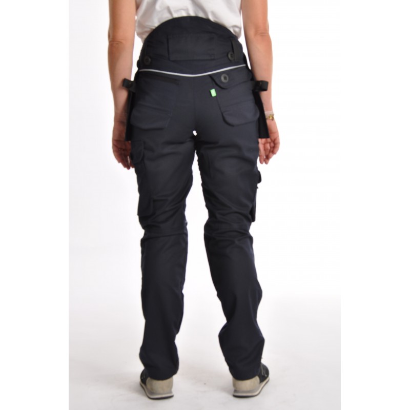 Pantalon de travail femme Couleur Bleu Marine