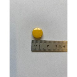 Pression prym nylon jaune 12 mm