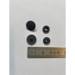 Pression Prym plastique gris foncé 13 mm