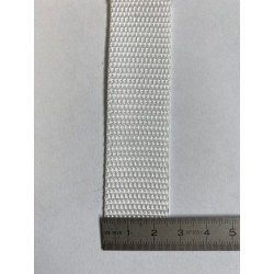 Sangle blanche 25 mm