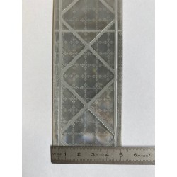 Bande rétroréfléchissante microprismes grise 50 mm