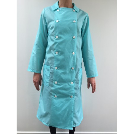 Blouse Amarylis en nylon turquoise Blouse Amarylis en nylon turquoise