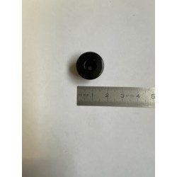 Bouton clou métallique noir 16 mm