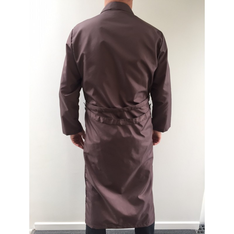 Blouse Jean Michel en nylon Marron