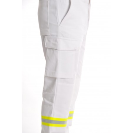 pantalon ambulancier bandes réfléchissantes