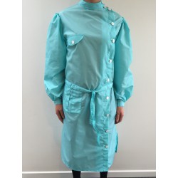 Blouse Marlène en nylon turquoise