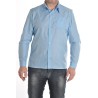 chemise bleu nylon