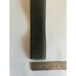 Bande auto-agrippante kaki 25 mm