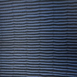 Tissu smocké et ouatiné marine 400gr/m²