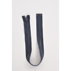 Fermeture à glissière injectée séparable maille 6 marine 55 cm