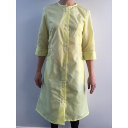 Blouse Anémone en nylon jaune