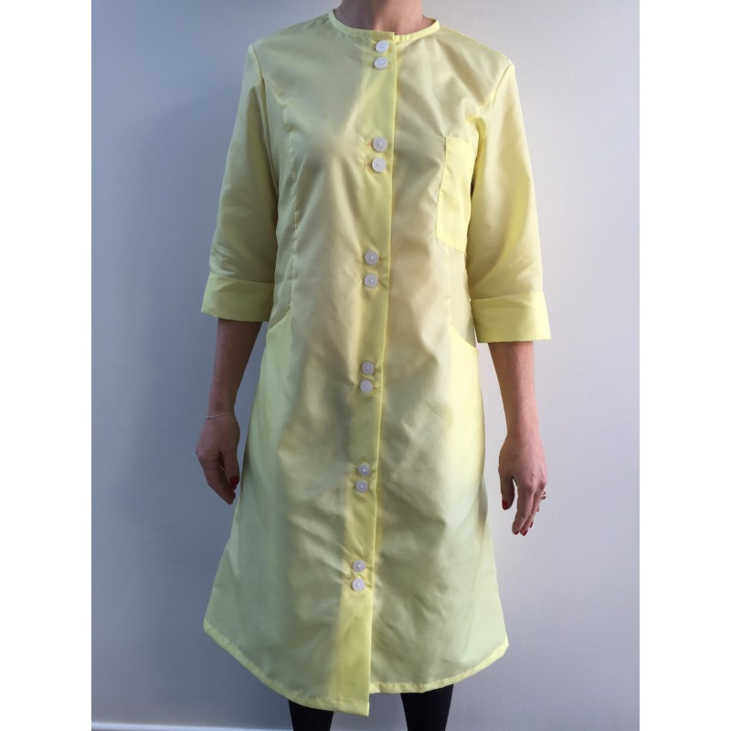 Blouse Anémone en nylon jaune