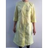 Blouse Anémone en nylon jaune