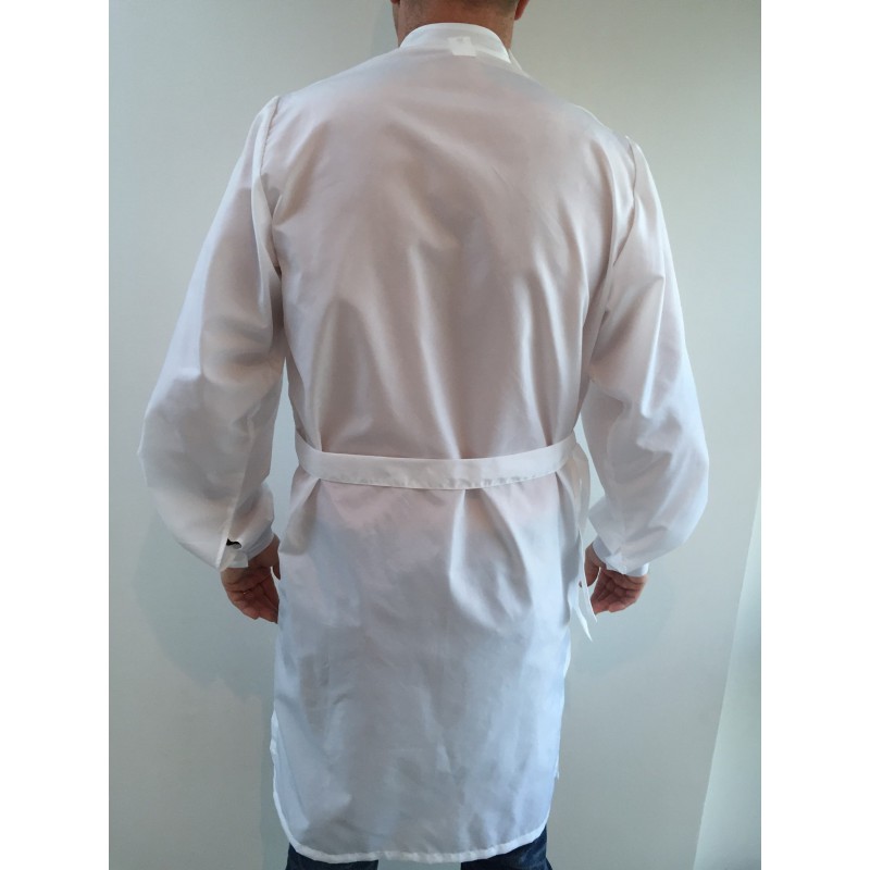 Blouse Yves en nylon blanc