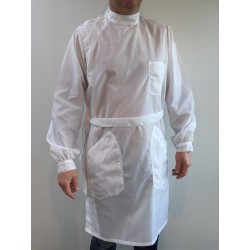 Blouse Yves en nylon blanc