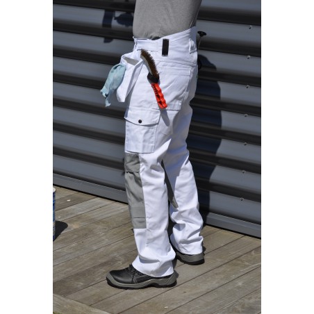 Pantalon de travail PRO EXPERT blanc Pantalon de travail PRO EXPERT blanc