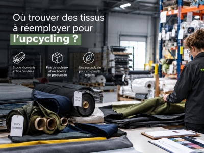 Où trouver des tissus à réemployer pour l’upcycling ?